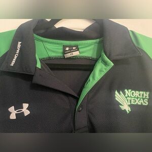 Men’s north Texas under armour polo